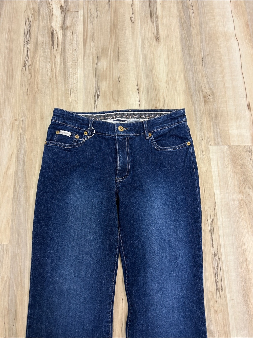 Baby Phat Dark Blue Flare Jeans image 2
